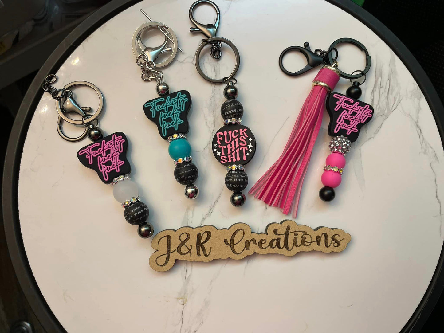 Copy of Beaded keychains